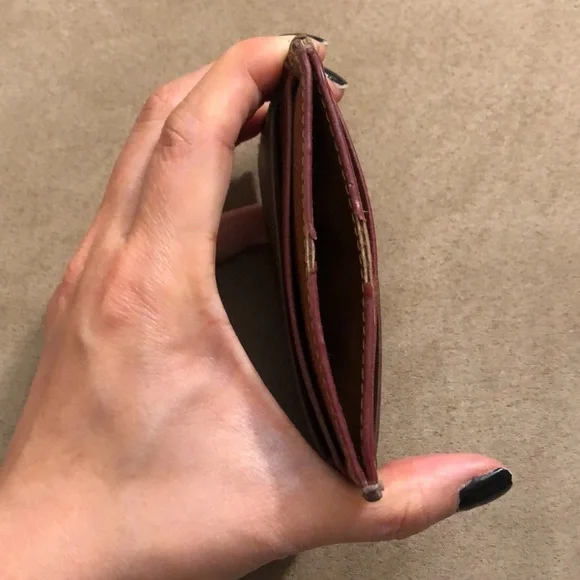 Coach Monogrammed Slim Card Case Wallet - Picture 3 of 16